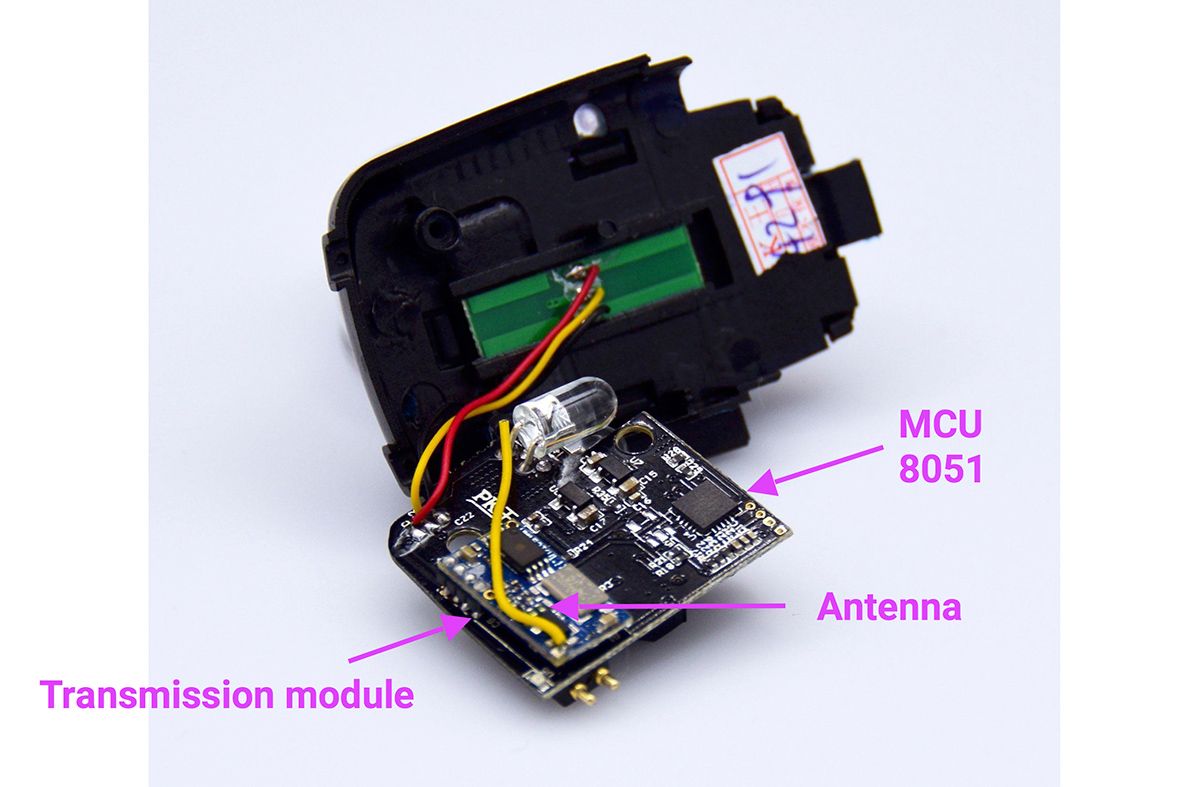 Key transmission module